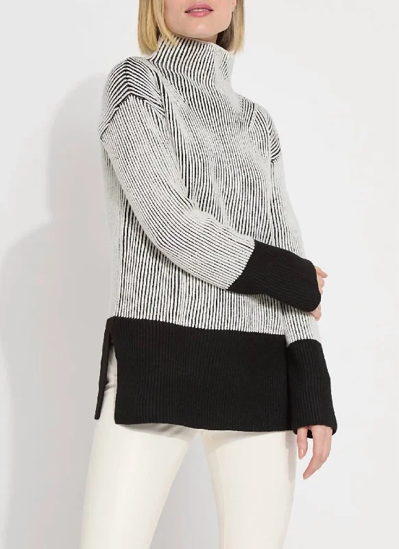 Limited - Time Bundle Alia Cozy Rib Sweater In Black