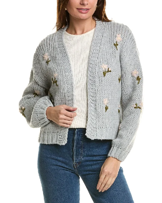 Dive Into Trendy Styles ANNA KAY Rivers Cashmere-Blend Cardigan