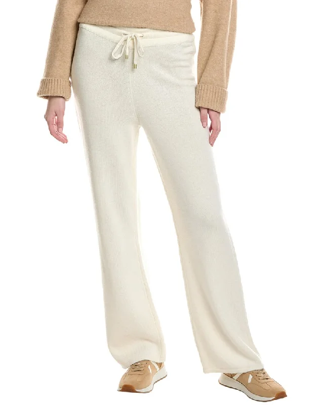 New Arrivals Anne Klein Wide Leg Wool & Cashmere-Blend Sweater Pant