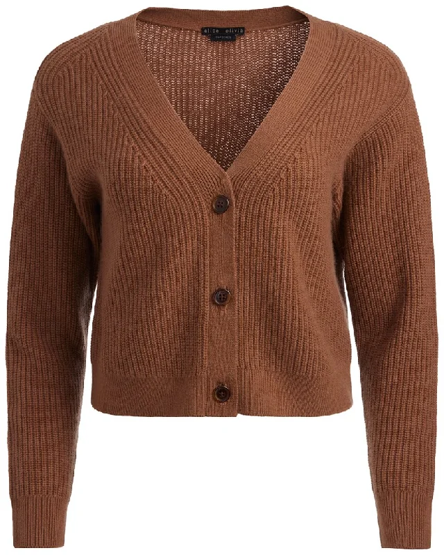 The Good Stuff alice + olivia Jannie Wool & Cashmere-Blend Cardigan