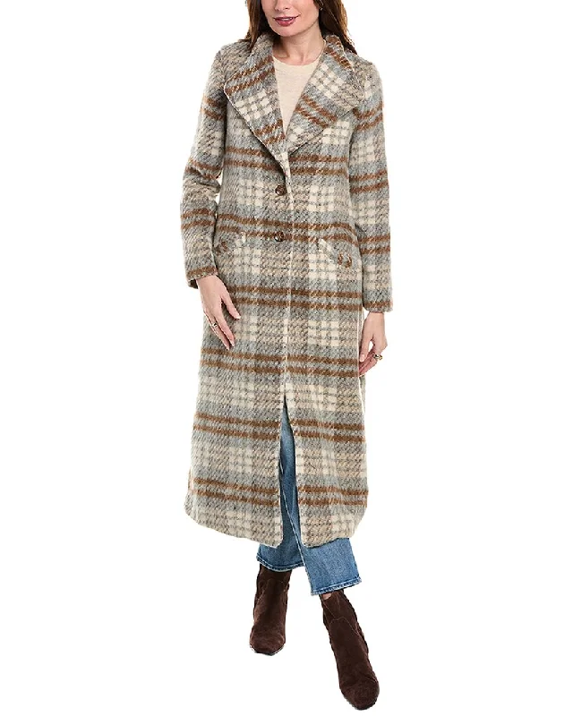 Relaxed Style Hutch Mooney Wool-Blend Coat