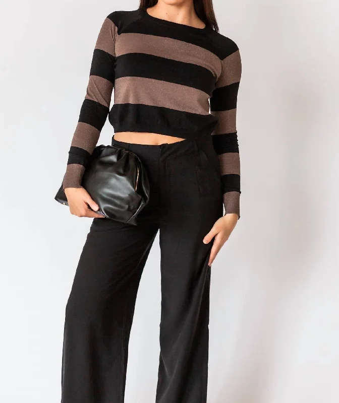 Fashion For Every Occasion Finley Top In Black