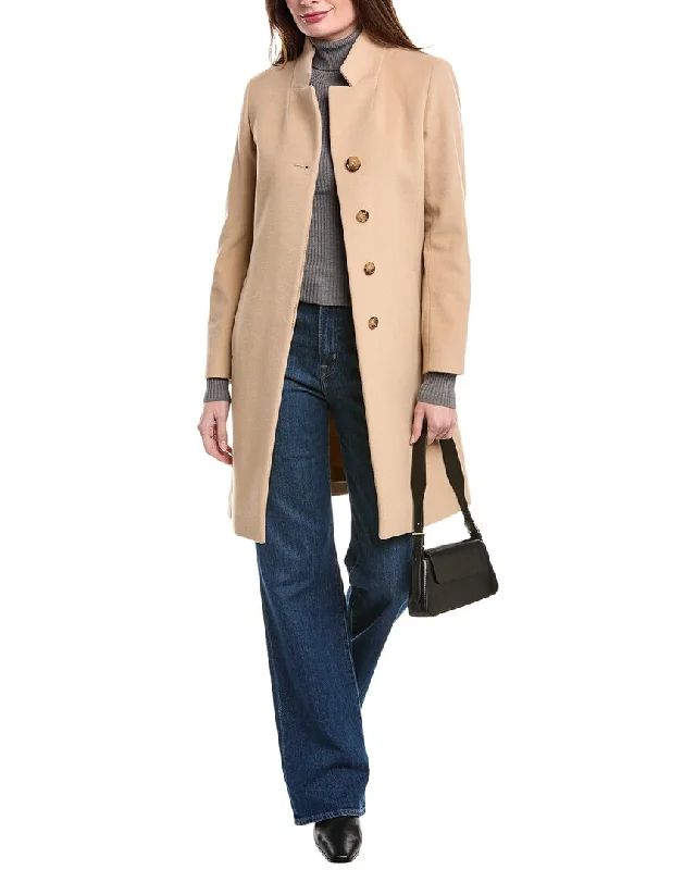 Trendy Athleisure Clothing For Women Cinzia Rocca Icons Medium Wool & Cashmere-Blend Coat