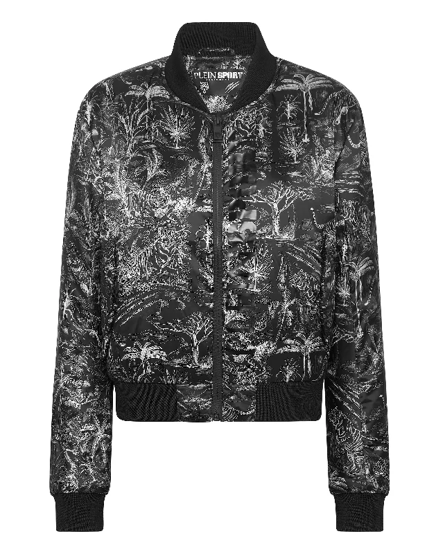Women's Professional Clothes Nylon Bomber Toile