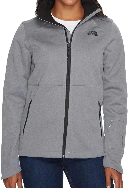 Versatile Women's Fashion Apex Risor Jacket In Tnf Dark Grey Heather