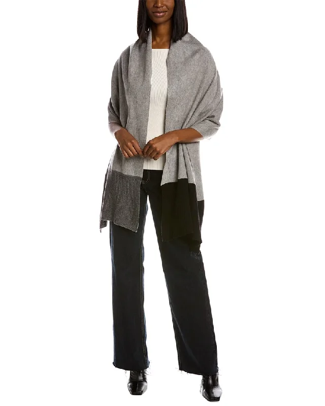 Rustic Countryside Charm Look La Fiorentina Wool & Cashmere-Blend Wrap