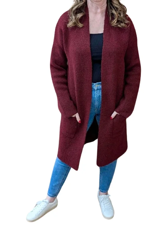 Big Savings Maura Cardigan In Red