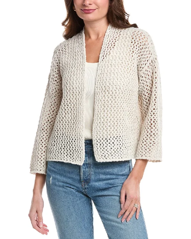 Great Deals On Ethnic Cultural Wear EILEEN FISHER Open Knit Sweater