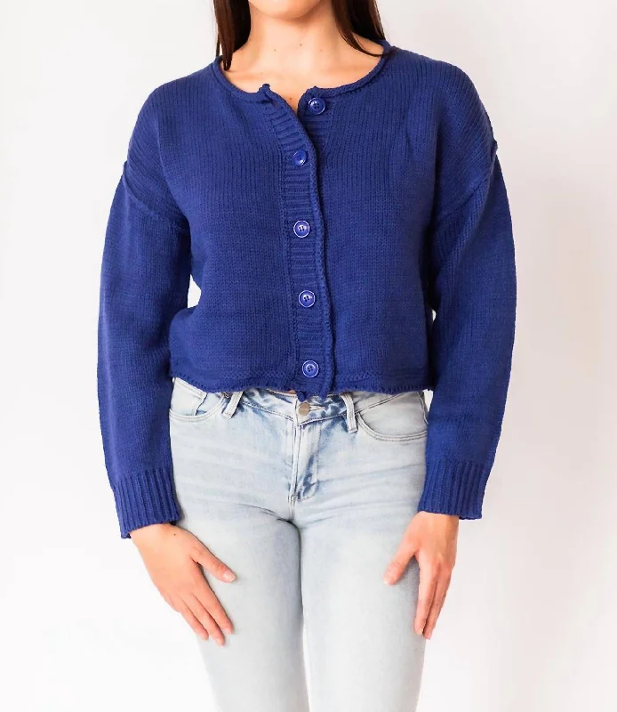 Flash Deals Stevie Cardigan In Blue