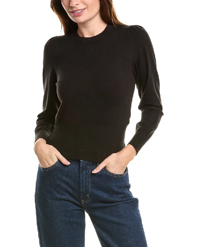 Style Beyond Borders 7 For All Mankind Puff Sleeve Sweater