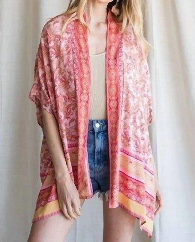 Big Discounts Sorbet Sunrise Kimono In Multi