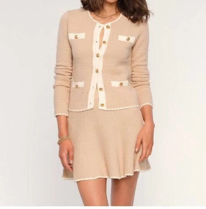 Exclusive Sale Makenna Cardigan In Ecru