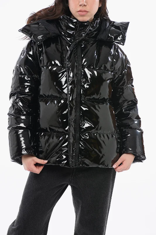 Luxury Fashion Aspesi Hidden Buttoning Gummo Down Jacket