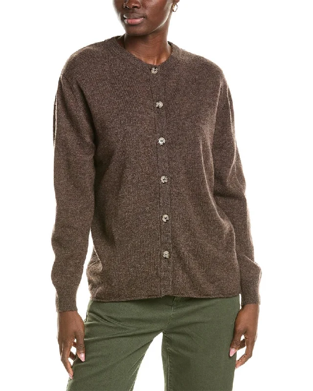 Limited Time Offer Brodie Cashmere Wool & Cashmere-Blend Oversized Cardigan