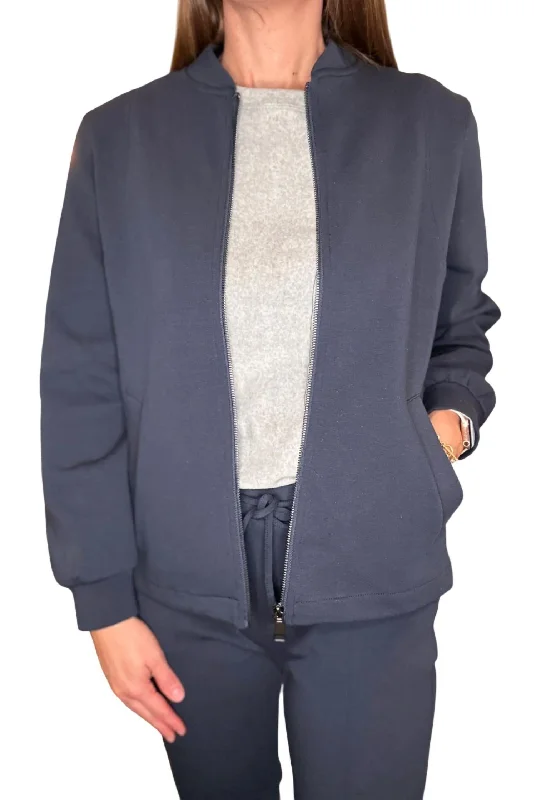 Women's High-Fashion Clothes Pheline Jacket In Navy