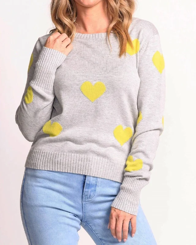 Huge Price Cut All My Love Sweater In Grey