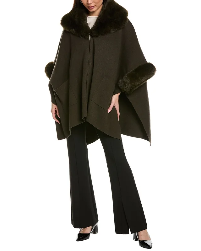 Chic Allure Joseph Ribkoff Poncho Coat
