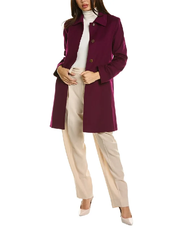 Women's Comfy Attire For Lounging FLEURETTE Wool Coat