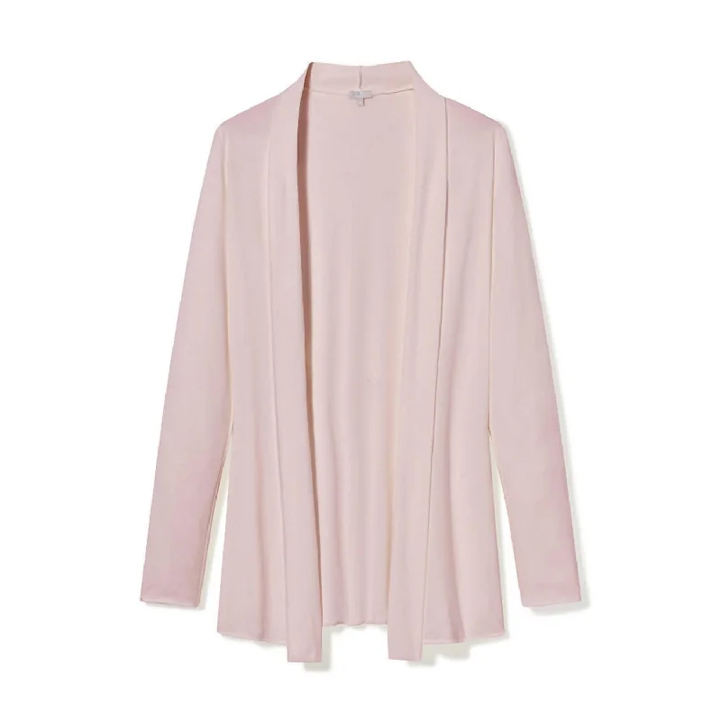 Coastal Beach - Inspired Style Amelia Knit Cardigan In Violet