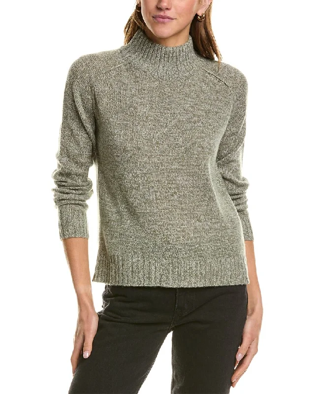 Huge Savings On Parisian Styles Hannah Rose Turtleneck Wool & Cashmere-Blend Sweater