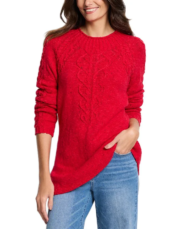 Exquisite Women's Wear Sale NIC+ZOE Petite Femme Cable Sweater