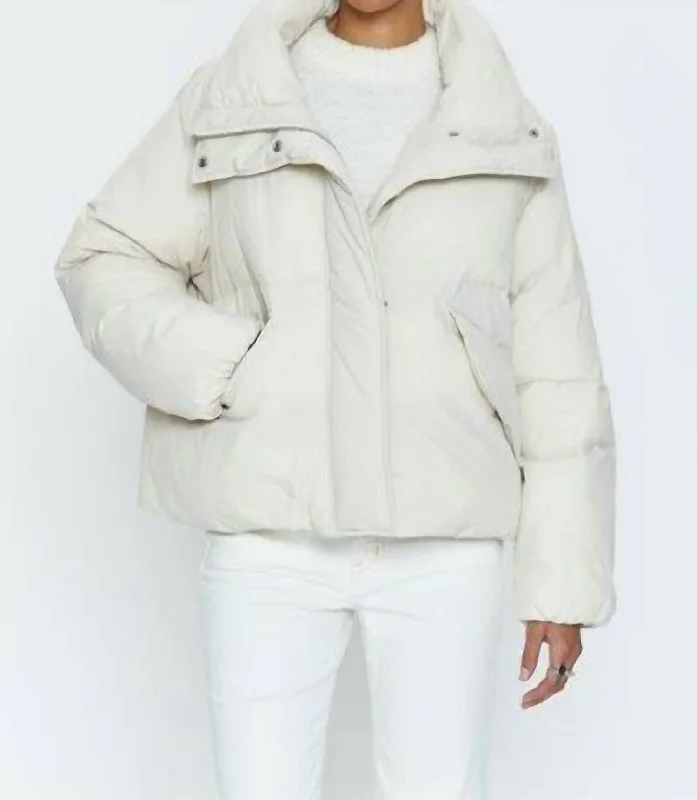 High-Fashion Women's Clothing Donovan Jacket In Ecru