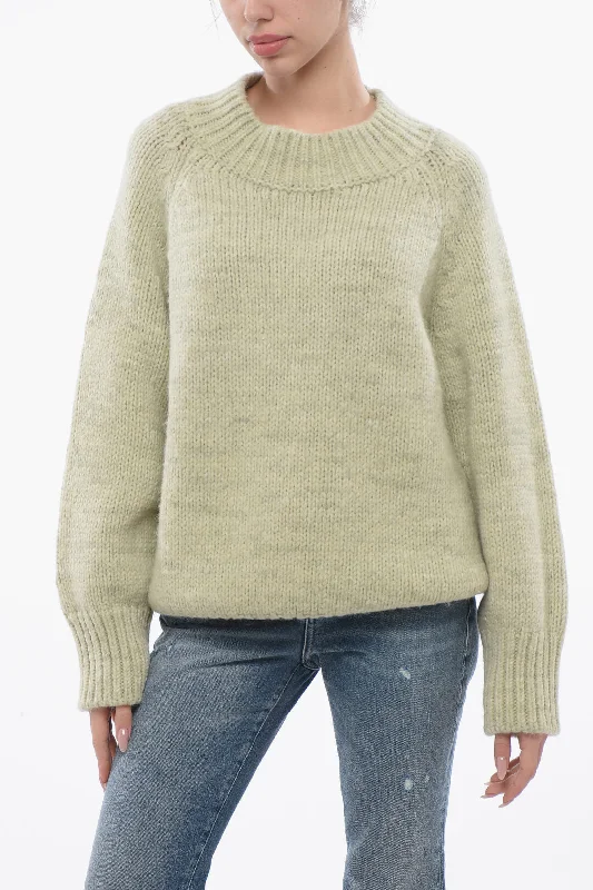 Graceful Movement Maison Margiela Mm4 Crew Neck Alpaca Blend Pullover