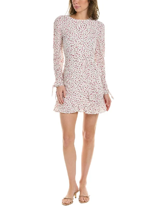 VIP Member Discount 1.STATE Crepe Floral Mini Dress
