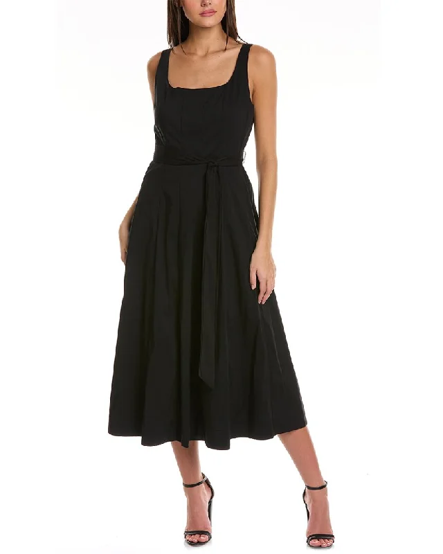 Women's Seasonal Attire Anne Klein Poplin Dress