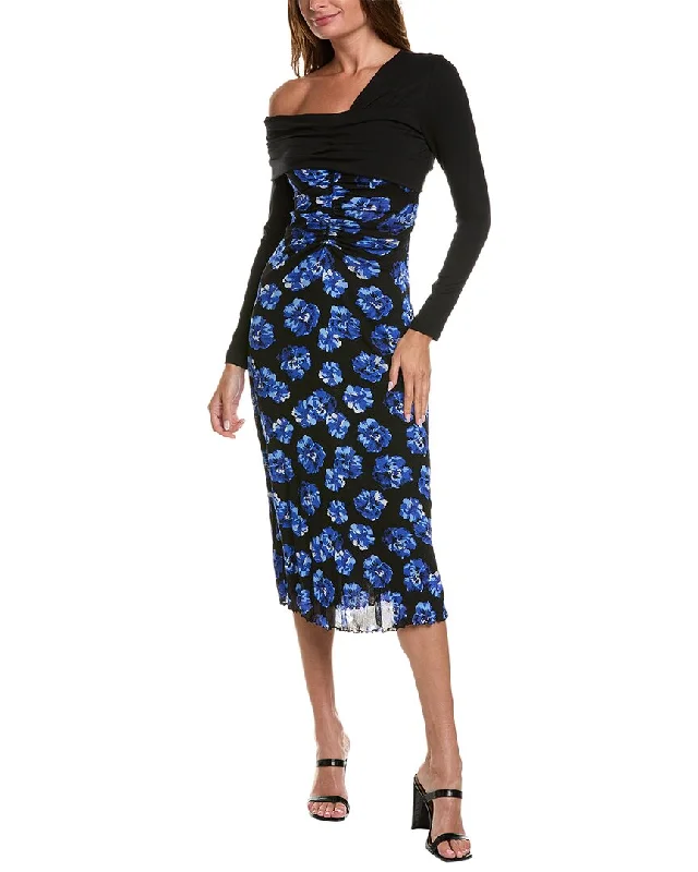 Women's Casual Wear Outfit Diane von Furstenberg Leia Midi Dress