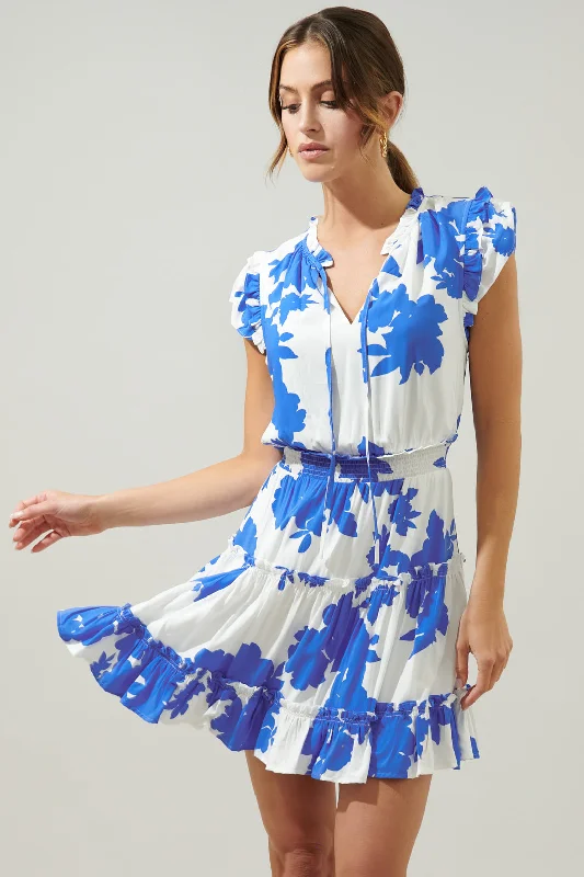 Women's Resort Attire Don't Be Shy Toledo Tiered Mini Dress
