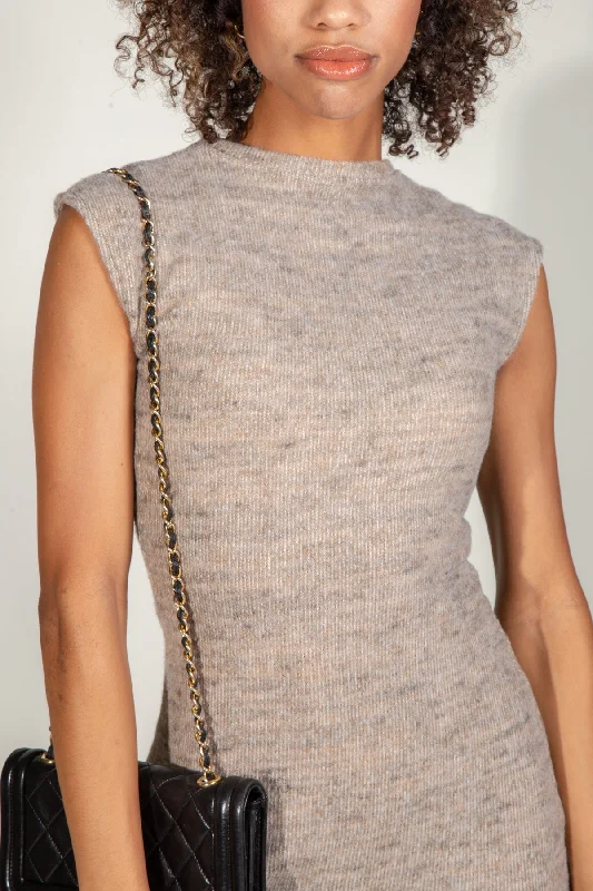 Sustainable Fashion Clothing For Women Lina Soft Knit Sweater Dress