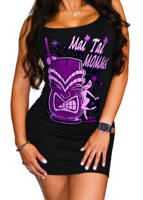 Woman Clothing Mai Tai Momma Tank Dress