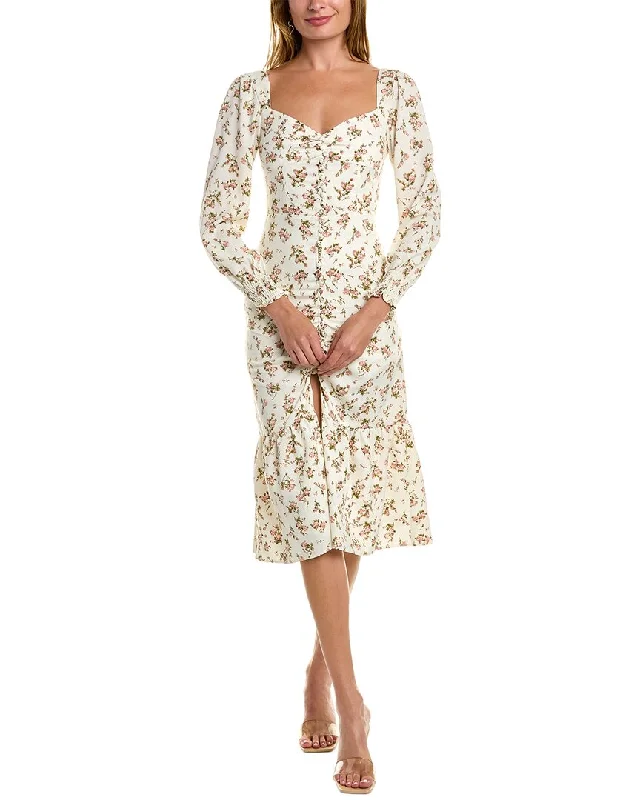Women's Stylish Professional Garments O.P.T. Elean Midi Dress