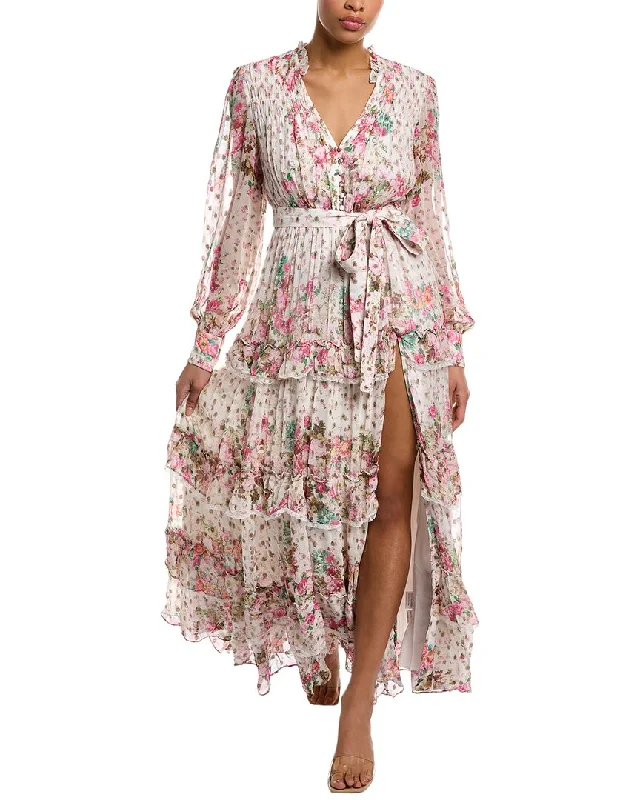 Women Wear Boutique Rococo Sand Tiered Maxi Dress