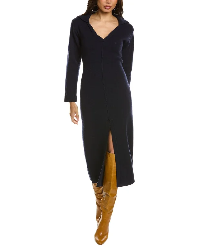 Women's Plus-Size Garments Sandro Wool-Blend Sweaterdress