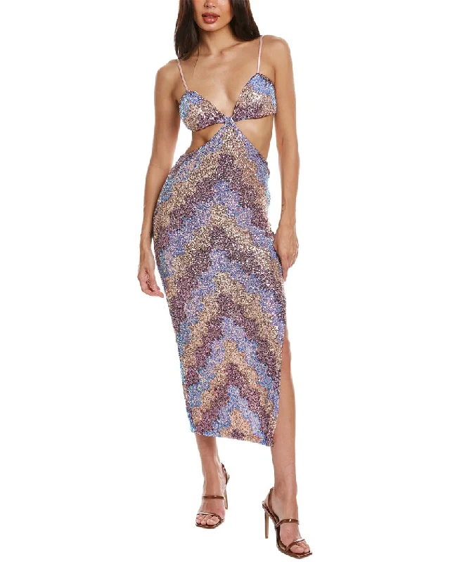 Women's Evening Outfit Saylor Nat Midi Dress