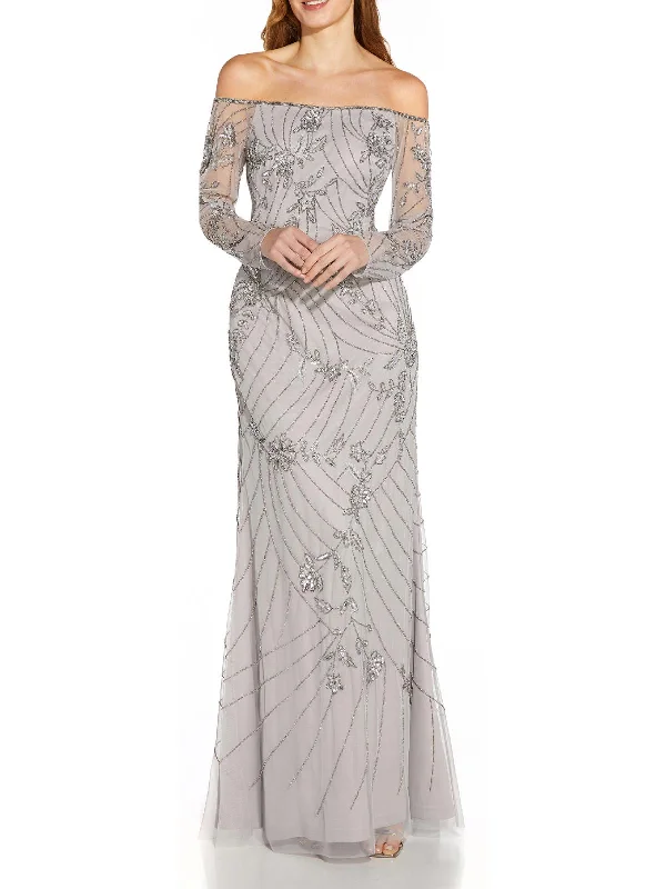 Stylish Women's Clothing Womens Burnout Maxi Evening Dress