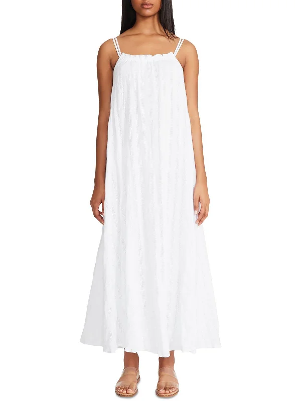 Timeless Women's Apparel Womens Cotton Midi Shift Dress