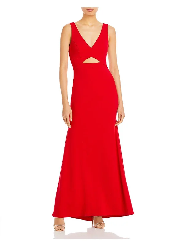New Arrival Discount Womens Cut-Out Maxi Evening Dress