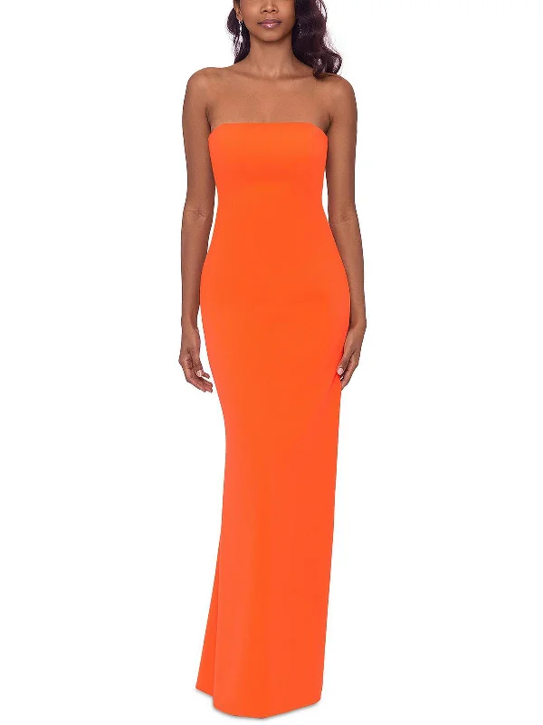 Fashionable Women's Casual Apparel Womens Split Hem Cut Out Evening Dress