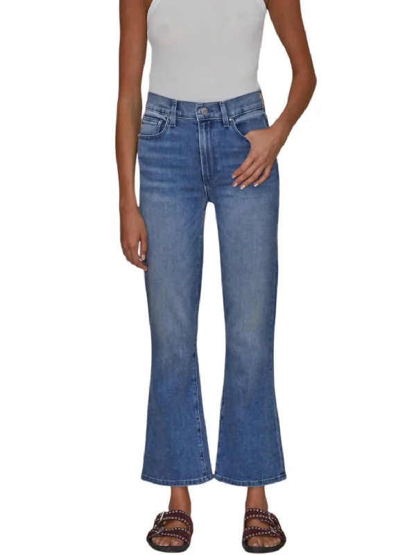 Sales Clothes Bella Crop Flare Jeans In Surf Rider