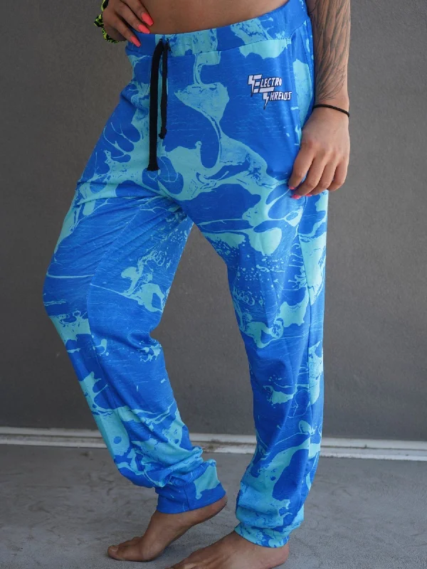 Winter Wardrobe Clearance Blue Lagoon Unisex Pajama Pants