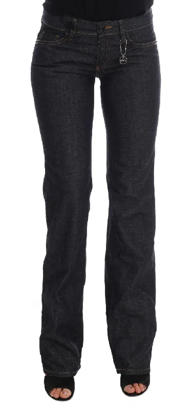 Women's Elegant Clothes Costume National Chic   Straight Fit Women's Jeans