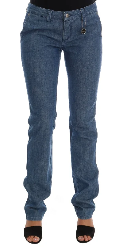 Women's Vacation Clothes Costume National Super Slim  Wash Cotton Women's Jeans