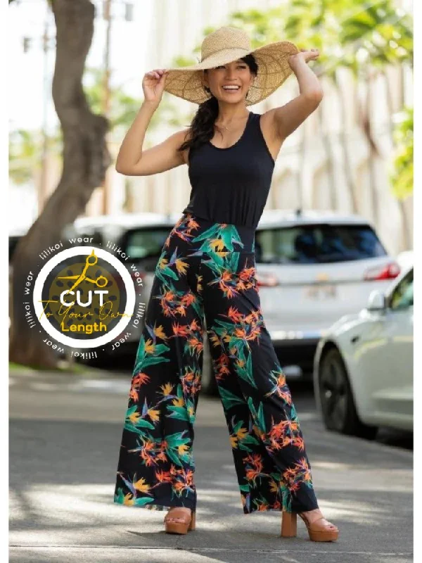 Women's Clothing Online Fluity Luxe Palazzo Pants - PARADAISO