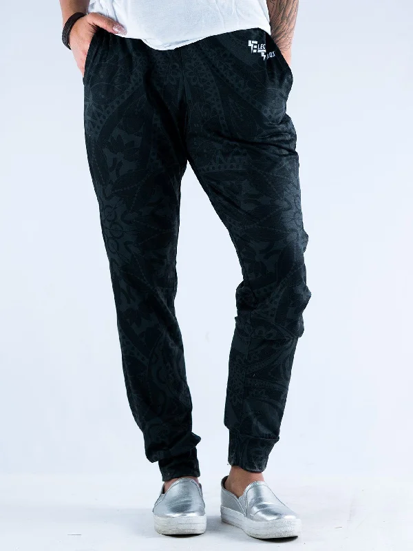 Women's Clothing Boutique Ghost Mandala Unisex Pajama Pants