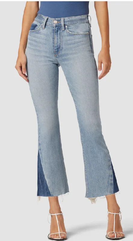 Women's Comfortable Lounge Garments Hudson High-Rise Bootcut Crop Inseam 27" Jean