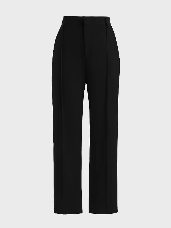 Women's Trendy Apparel Midsize Modern Chic High-Waisted Dress Pants