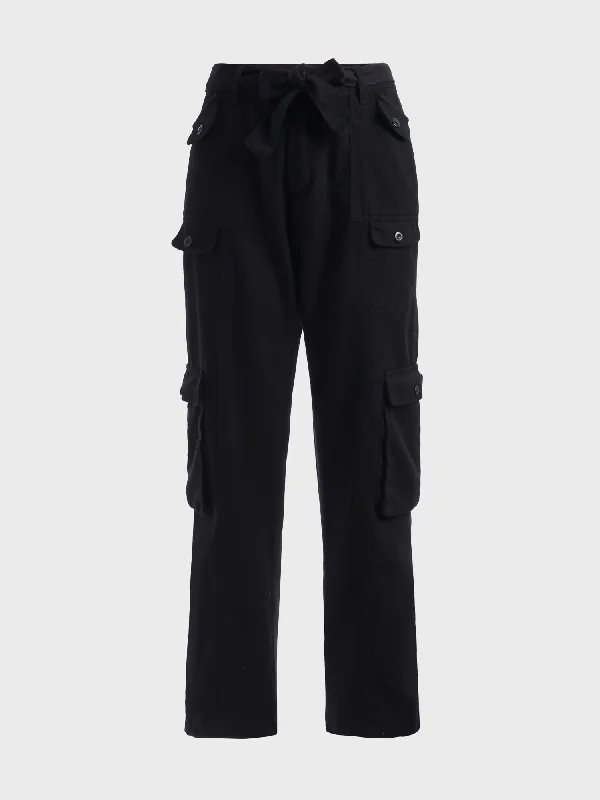 Clothing Sale Midsize So Chic Multifunctional Pocket Cargo Pants
